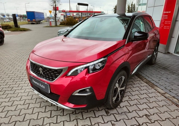 Peugeot 3008 cena 79900 przebieg: 187570, rok produkcji 2019 z Marki małe 277